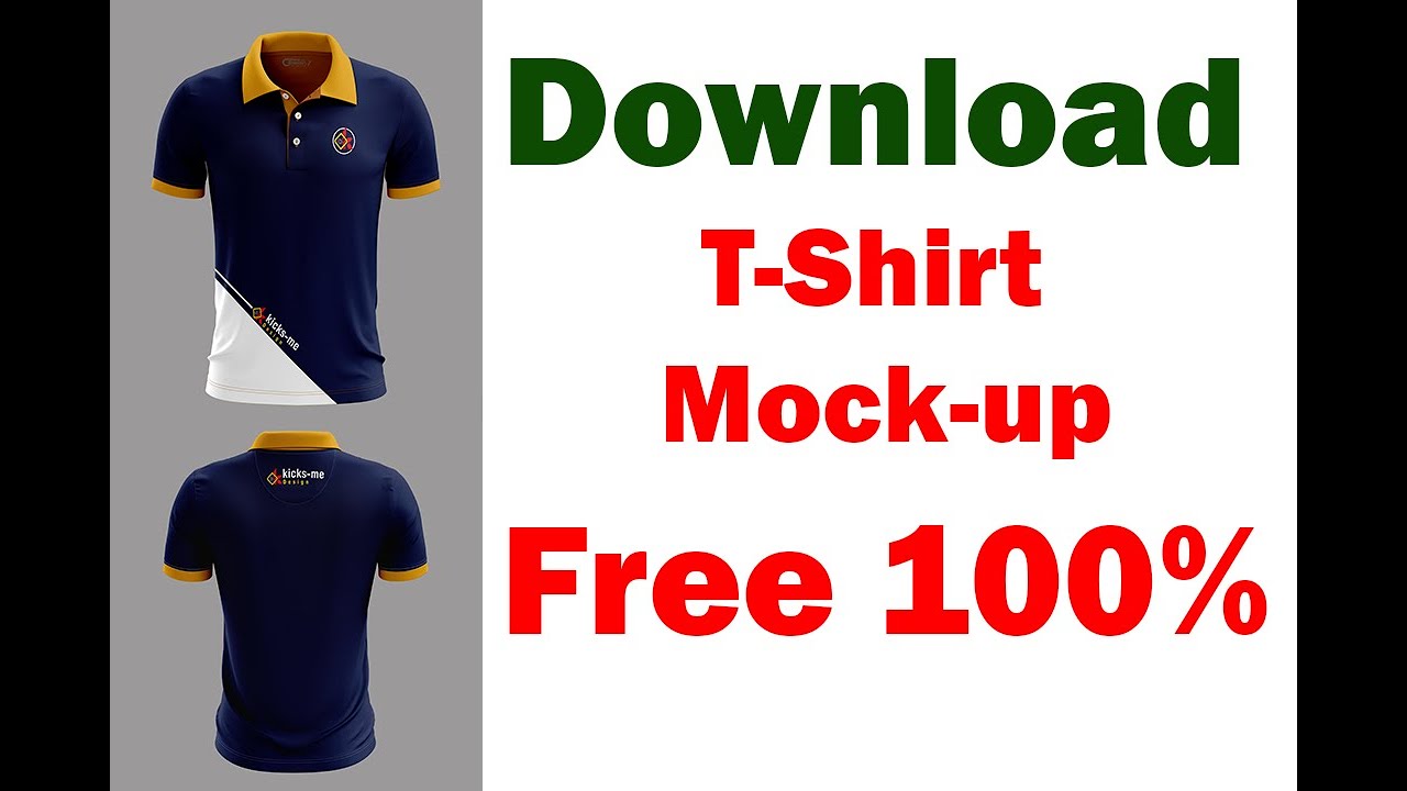 100% Free POLO Shirt Mockup || Free Mockup Download || Sports Apparel ...