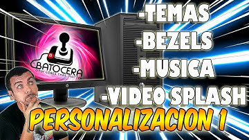 🛠️Tutorial de personalización básica de Batocera: Video de inicio, Temas, Bezels y  música.