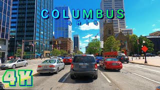 Columbus Drive Part 1/4, Ohio USA 4K  UHD