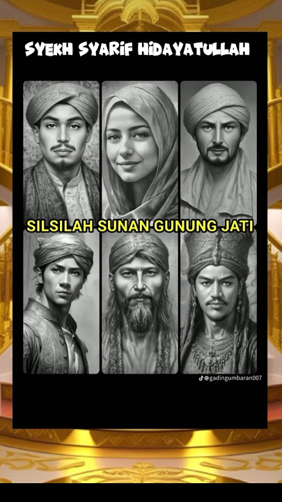 Sunan Gunung Jati: Keturunan Raja dan Ulama #silsilah #shorts