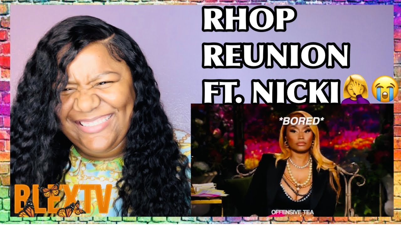 When Nicki Minaj hosted a housewives reunion and caused HAVOC | Reaction 🤭😂