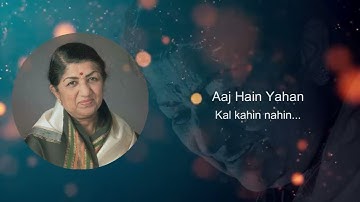 [ Lyrical ] - Naam Gum Jayega - Lata Mangeshkar & Bhupinder Singh