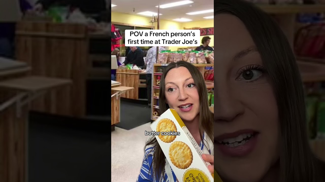 A french person goes to Trader Joe’s #french #usa #cultureshock #traderjoes #funny