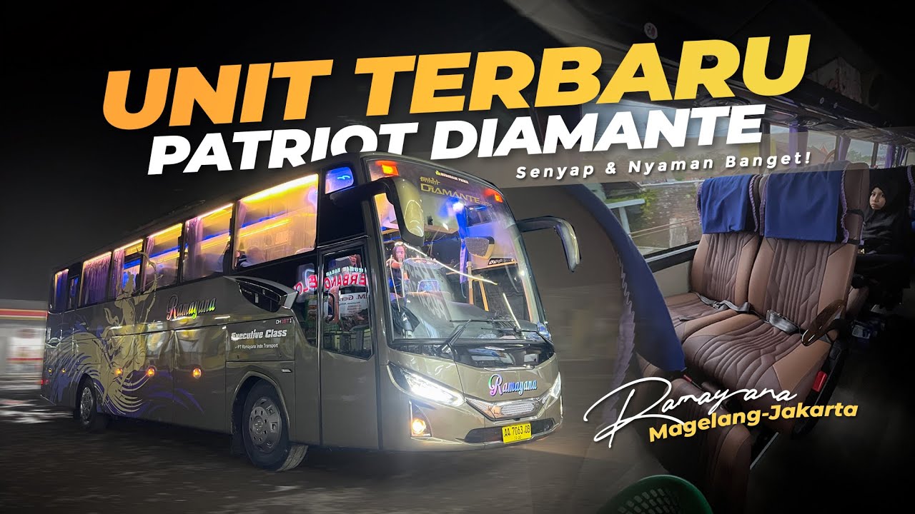[ UNIT BARU STYLE EROPA ] SANG LEGENDA BANGKIT LAGI !! 😍 - Trip Ramayana “Diamante” Magelang-Jakarta