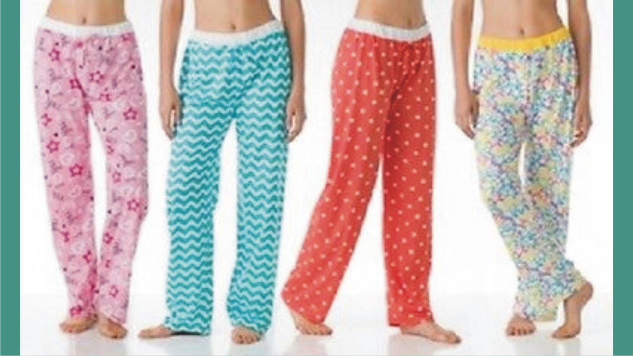 Cute Womens Pajama Pants YouTube