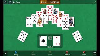 Solitaire Star Club Easy Pyramid I Game 6 screenshot 2