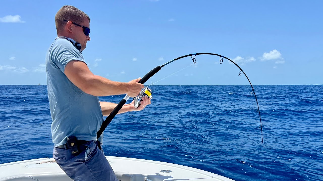 Deep Sea Fishing in Florida for HUGE FISH!!! Lost Diver rescue and mystery  fish?