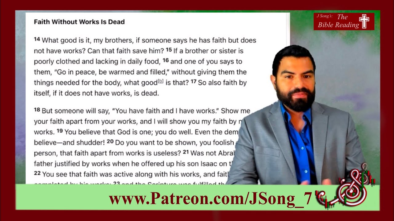 Wordroom Bible Reading : James 2 - Part 2 ' Faith without work is Dead ...