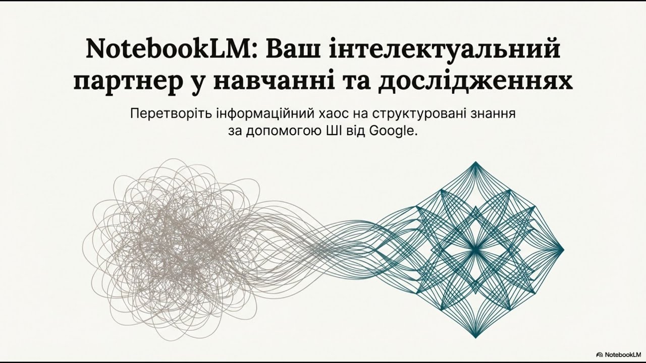 Як використовувати NotebookLM у роботі вчителя | ШІ в освіті