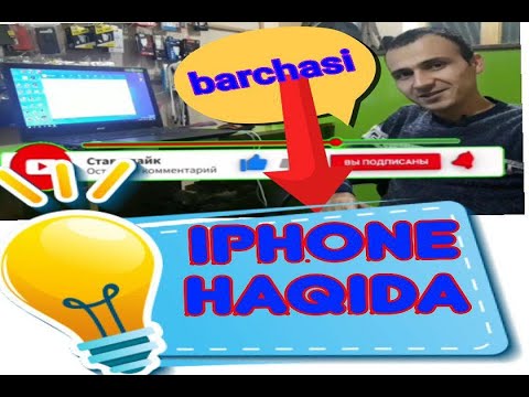 Video: IPhone 7 minigarnituralarini noutbukimga qanday ulash mumkin?