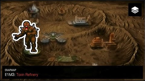 DOOM Snapmap E1M3: Toxin Refinery