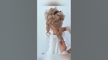 OMG🤩Super😍 Easy Hairstyle for Short hairs 😍 #youtubeshorts #shorts  #viral #hairstyles