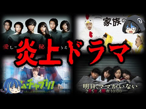【ゆっくり解説】続きはネットで！？炎上してしまったドラマ７選