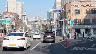 4K ASMR Drive. Drive Seoul, Drive Korea: Anguk Station  Nowon, Seoul Korea street view