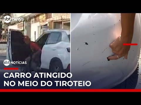 Video mulher-escapa-de-tiroteio-no-rio-e-descobre-que-carro-foi-atingido-por-disparo-sbt-noticias