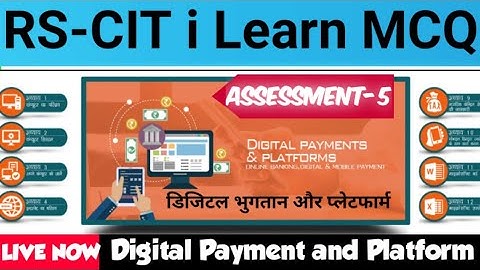 🔴 Live Proof || RSCIT Assessment 5 || Most Questions and Answers in Hindi For RSCIT Exam 2021