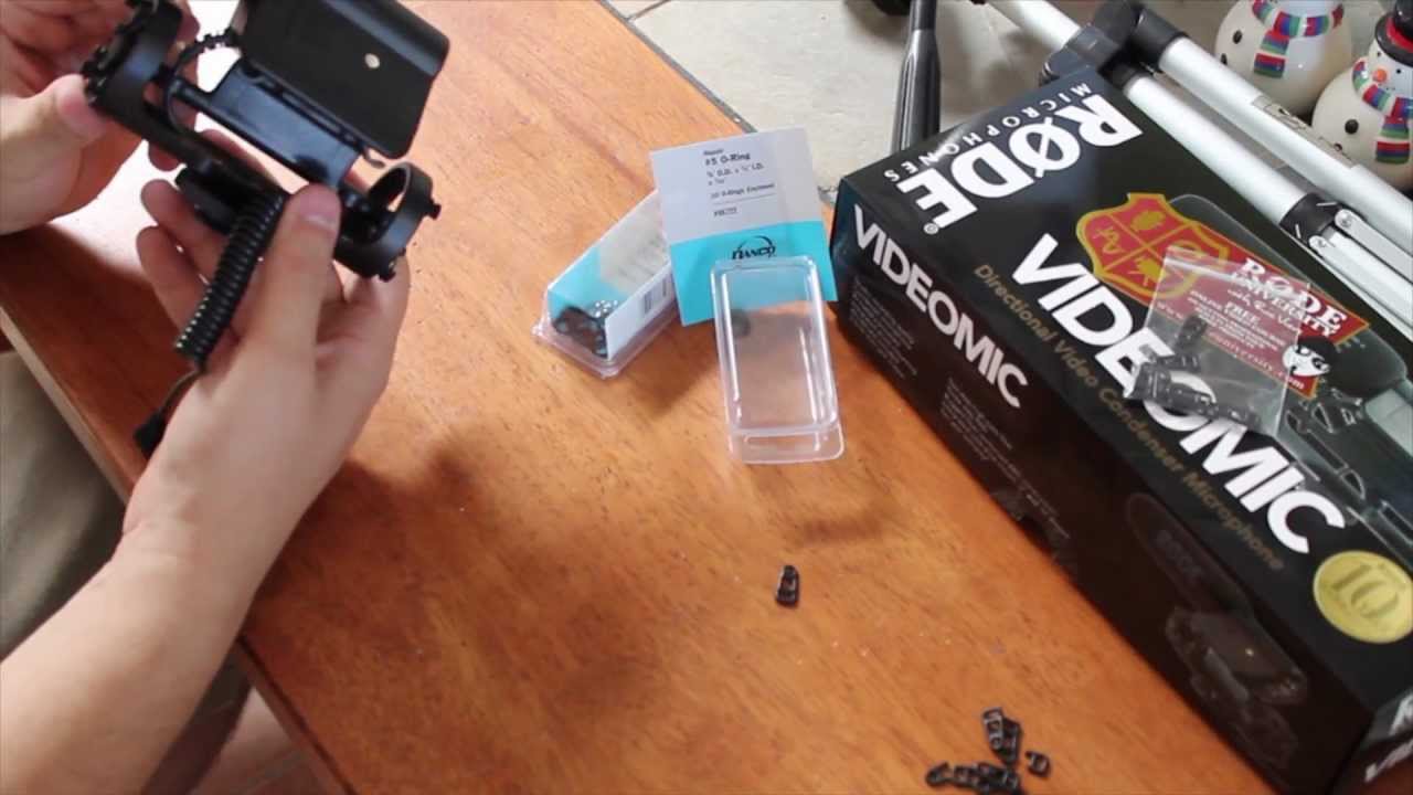 Rode Videomic ORing Tutorial YouTube