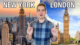 New York vs London: What a $2500 a Month Apartment is Like...