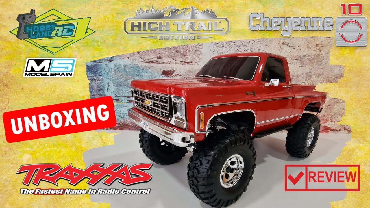 Traxxas TRX-4 Chevrolet K10 Cheyenne High Trail Edition Color AZUL