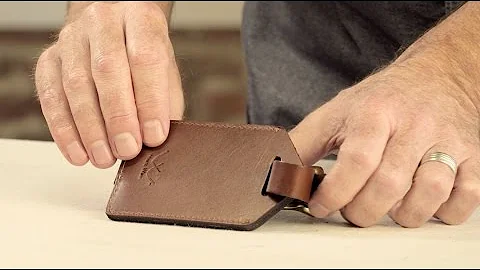 The Luggage Tag | Full-Grain Leather Luggage Tag