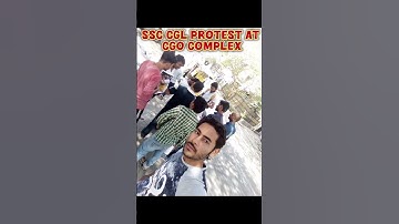 SSC CGL PROTEST AT cgo complex | @ABHINAYMATHS @GaganPratapMaths @AdityaRanjanTalks