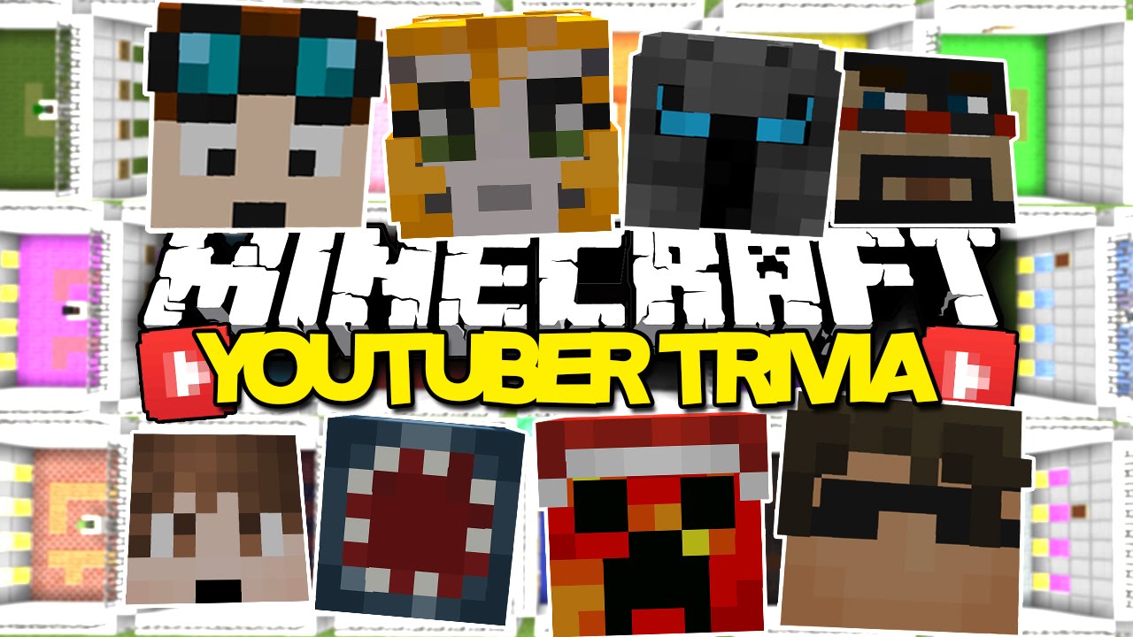 Minecraft: YOUTUBER TRIVIA! (Do YOU Know These YouTubers?) - YouTube