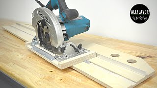 Make a Circular Saw Track | DIY Circular Saw Guide