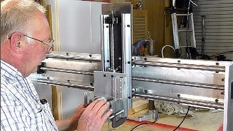 Episode 9 HOW TO MAKE A CNC ROUTER WITH (standard) WOODSHOP TOOLS (Z axis)