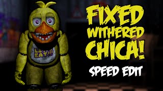 Fnaf Speed Edit, Fixed Withered Chica