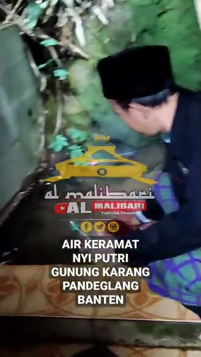 Air Keramat Nyi Putri Gunung Karang Pandeglang Banten