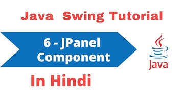 6 jpanel component in java swing  create your own layout
