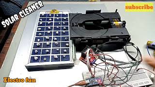 Automatic Solar Panel Cleaner.