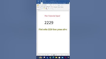 How to insert intersection symbol in ms-word #msword #ytshorts #viralshorts