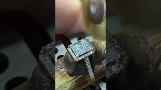 Beautiful DIAMOND #diomedes #videohandmakingjewelry #goldringdesignsforwomen