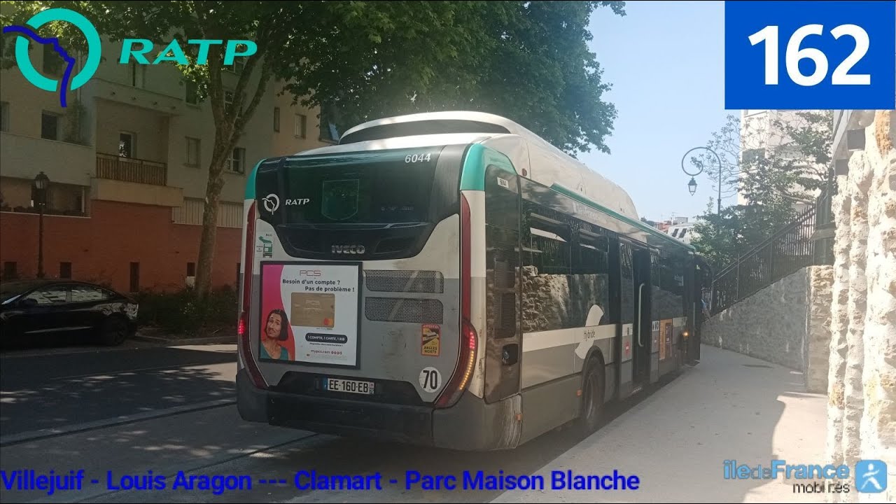 Bus 162 RATP Urbanway 12 Hybride N 6044 Villejuif Louis Aragon bus-162-ratp-urbanway-12-hybride-n-6044-villejuif-louis-aragon