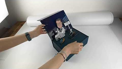 Custom Design Magnetic Closure Explosion Gift Box