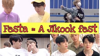 Jikook -Blackswan Jikook “Festa is basically a jikook fest”