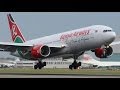 KENYA AIRWAYS FIRST 787 DREAMLINER'S MAIDEN COMING HOME FLIGHT FROM SEATTLE