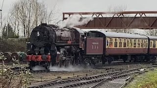 Festive Services at the Severn Valley Railway | Featuring: 2253 Omaha, 40106, 75069  27/12/23