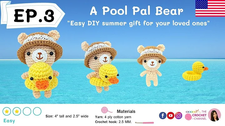 DIY Pool Pal Bear: Perfect Summer Gift!