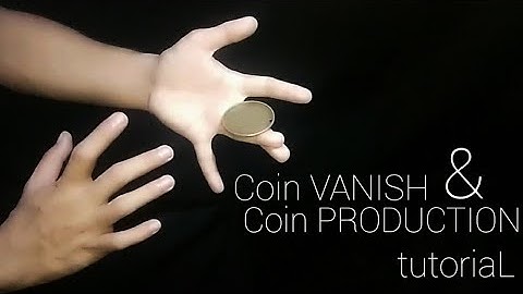 COIN MAGIC TUTORIAL | COIN VANISH & PRODUCTION | WHITEVERSE CHANNEL