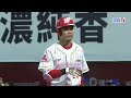 04/11 富邦 VS 味全 四局下，黃保羅持續好投，送出本場第一次三振，並處理一顆滾地球，完成三上三下