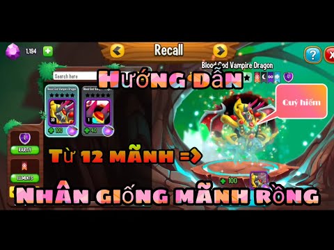 Video Dragon city tập đặc biệt : Hướng dẫn nhân giống mãnh... - youtube
