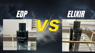 Dior Sauvage ELIXIR vs EDP
