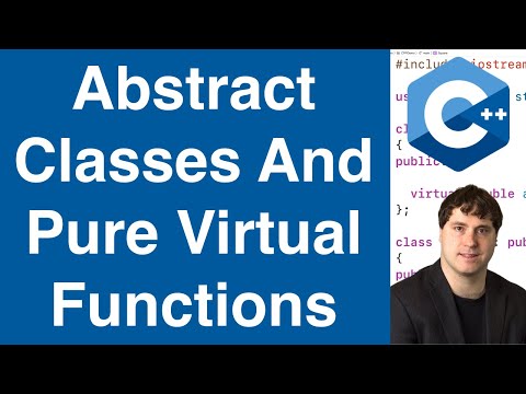 Video: Co je abstraktní třída C++?