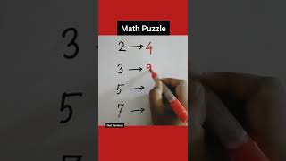 Math Puzzle | 16 | Quiz | Next Sentence | #shorts #maths #puzzle