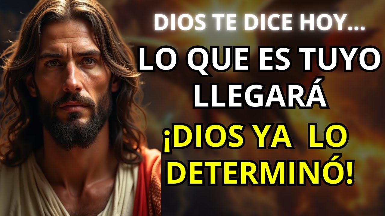 DIOS TE DICE HOY... NADIE PUEDE QUITARTE LO QUE YO HE PREPARADO PARA TI ...
