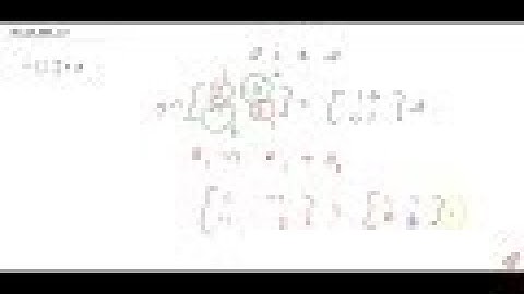 Using elementary transformations, find the inverse of the matrix `[2-3-1 2]`...