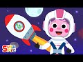 Were going on a rocket ship  kids space travel song  super simple songs