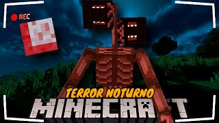 SIREN HEAD A TERRÍVEL CRIATURA... MINECRAFT: TERROR NOTURNO #8